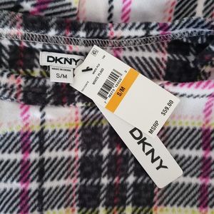 DKNY Poncho Plaid NWT